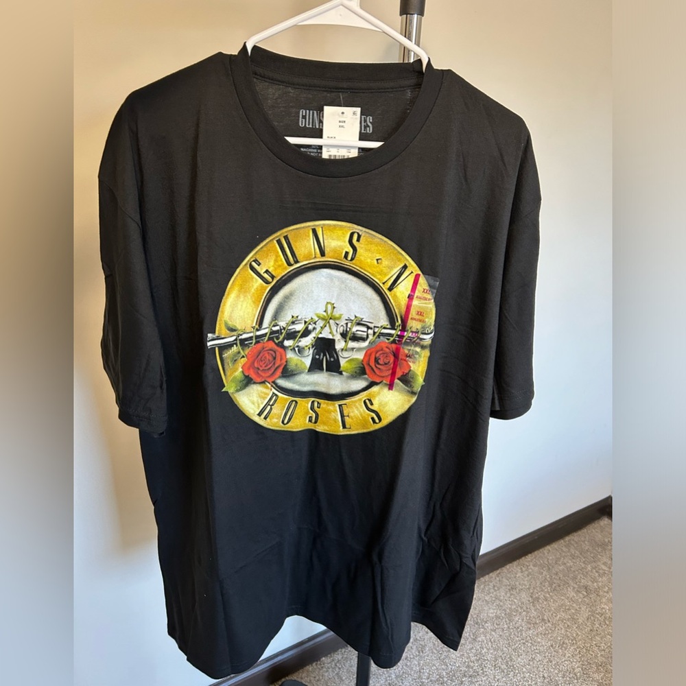 Guns N' Roses T-Shirt Black Sz: 2XL